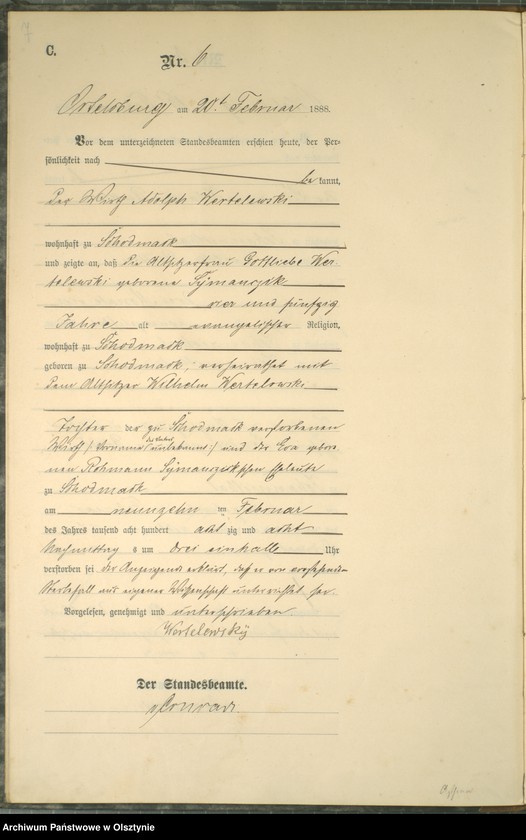 image.from.unit.number "Sterbe-Haupt-Register Nr 1 - 75"