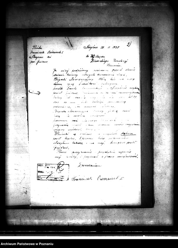 image.from.unit.number "Majątek Dąbroszyn powiatu konińskiego parcelacja"