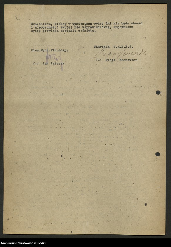 Obraz 5 z jednostki "Okólniki, [pisma okólne] Oddziału"