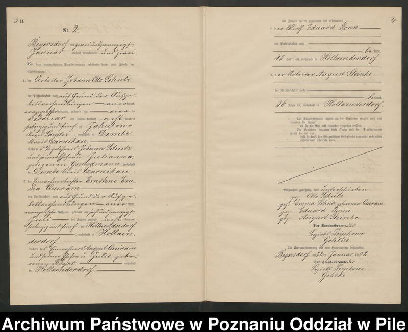 Obraz 5 z jednostki "Księga małżeństw"