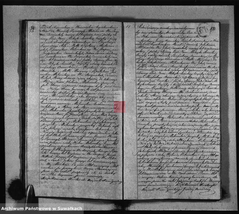 image.from.unit.number "Akta Szlubne Gminy Berznickiey Roku 1824 od 1-go Stycznia do 31 Grudnia"