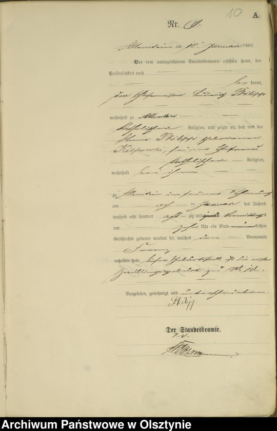 image.from.unit.number "Geburts-Haupt-Register Nr 1 - 309"