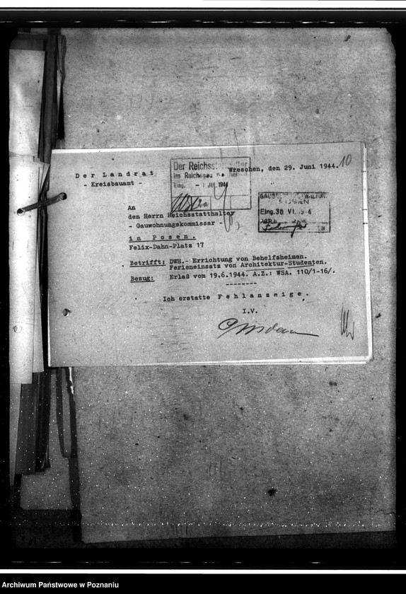 Obraz 16 z jednostki "Studenteneinsatz während der Semsterferien am Behelfsheimbau"