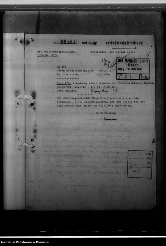 Obraz 9 z jednostki "Giseler Hans - urzędnicy"