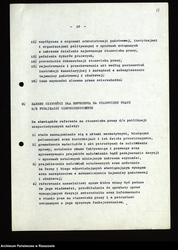 image.from.unit.number "Instrukcje i pisma okólne Naczelnika WUKPPiW [Wojewódzki Urząd Kontroli Prasy, Publikacji i Widowisk]w Rzeszowie"