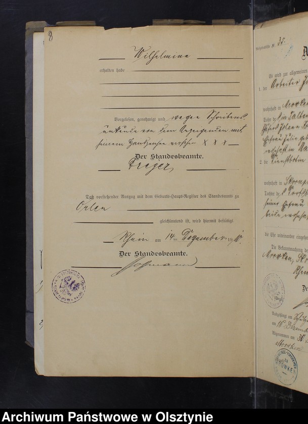 image.from.unit.number "Beläge zum Heirathsregister"
