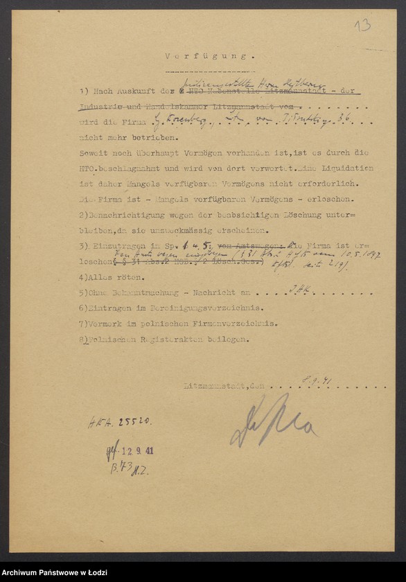 Obraz 15 z jednostki "Gerszon Rozenberg- wyrób i sprzedaż towarów bawełnianych"