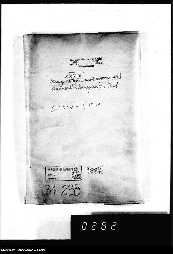 Obraz 4 z jednostki "[Dowody dostawy umundurowania dla intendentury marynarki w Kiel]"