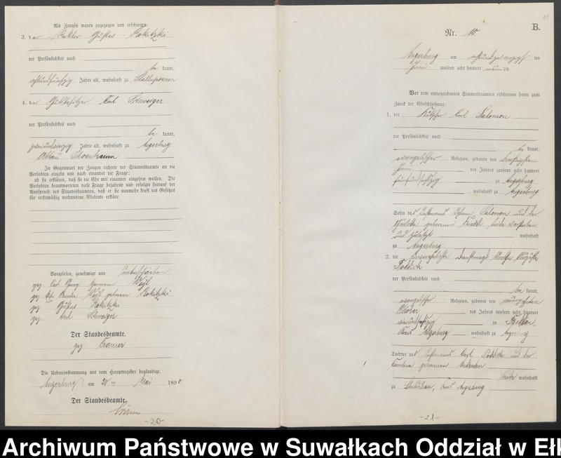 image.from.unit.number "Heiraths-Neben-Register des Preussischen Standes-Amtes Angerburg Kreis Angerburg"