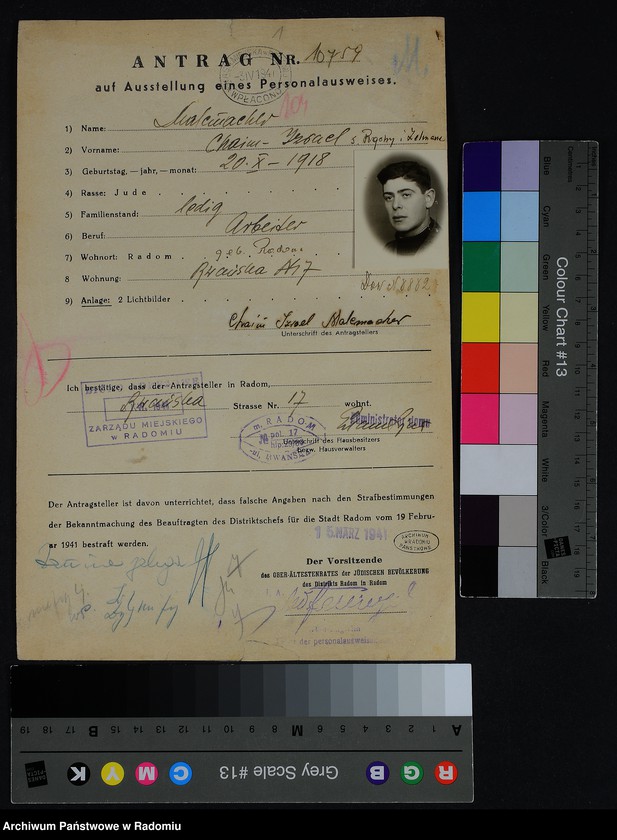 image.from.unit.number "[Wnioski o wydanie dowodów osobistych oraz nie odebrane dowody Malcmacher - Małach Łaja]"