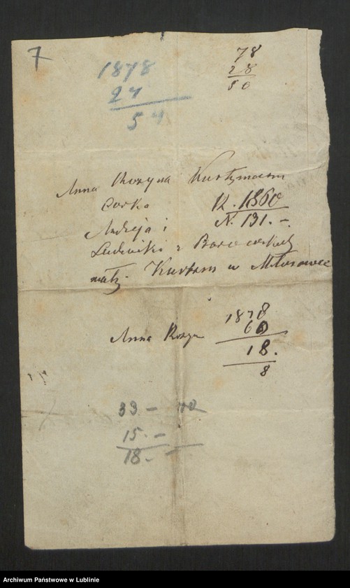 Obraz 10 z jednostki "Raptularz aktów małżeństw"