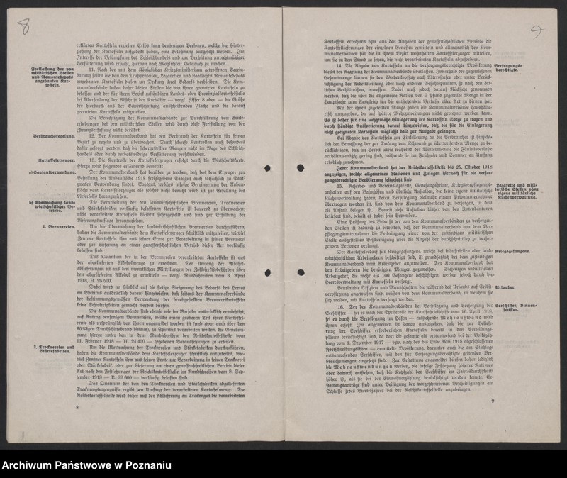 Obraz 7 z jednostki "[Gospodarka ziemniakami, m.in. rozporządzenia władz]"