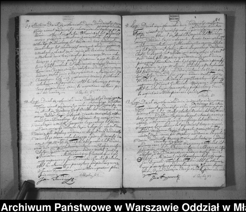 image.from.unit.number "Akta urodzeń, małżeństw i zgonów"