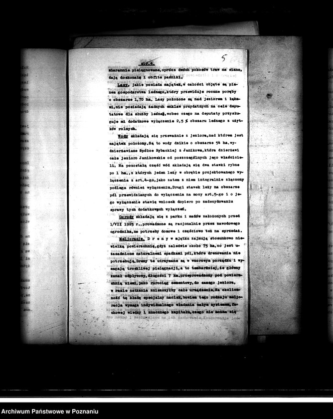 Obraz 10 z jednostki "Majątek Broniewice-Wierzejewice powiatu mogileńskiego wyłączenie z art. 4 i 5 ustawy o wykonaniu reformy rolnej"