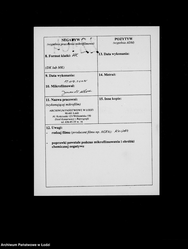 Obraz 3 z jednostki "Aufstellung der L-S-N-Arbeiter im Litzmannstadt-Getto für die Zeit vom 24.IV-21.V.1944"