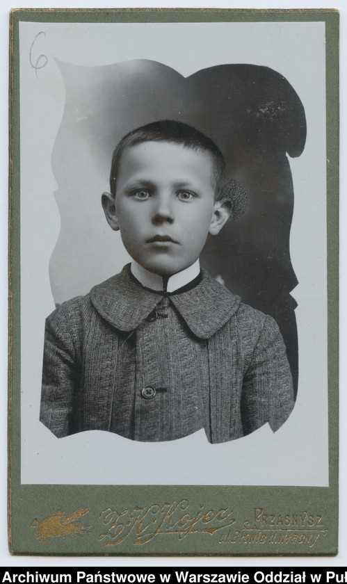 Obraz 4 z kolekcji "Chłopcy w niebieskich mundurkach... - uczniowie pułtuskiego Gimnazjum z okresu I wojny światowej"