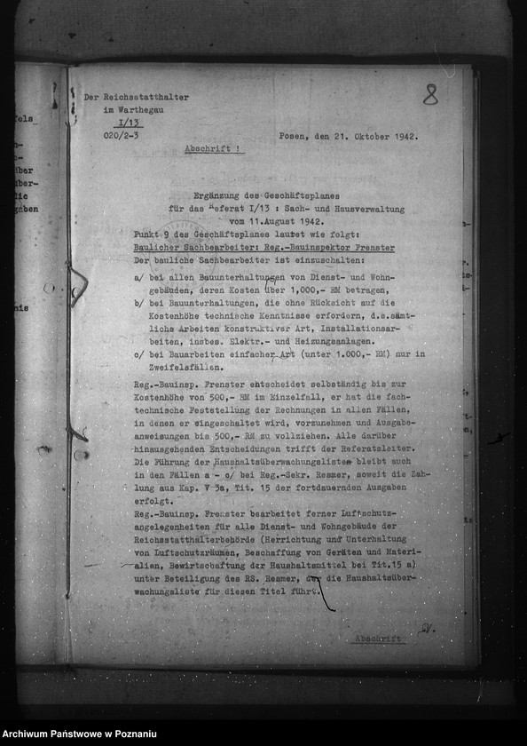 Obraz 12 z jednostki "Geschäftsverteilungsplan (dla księgowości)"