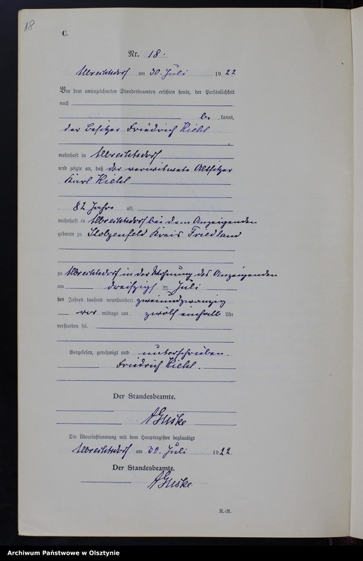 image.from.unit.number "Sterbe-Neben-Register Nr 1 - 24 [ Księga zgonów - wtóropis ]"