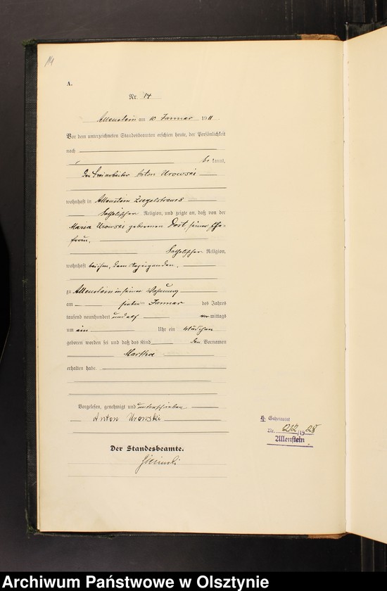 image.from.unit.number "Geburts-Haupt-Register Nr 1-518"