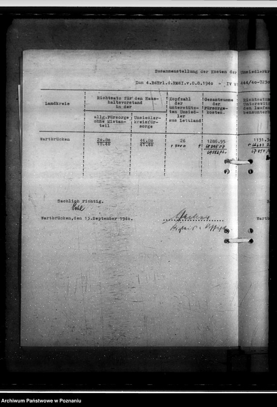 Obraz 20 z jednostki "Umsiedlerkreisfürsorge - Monat August"