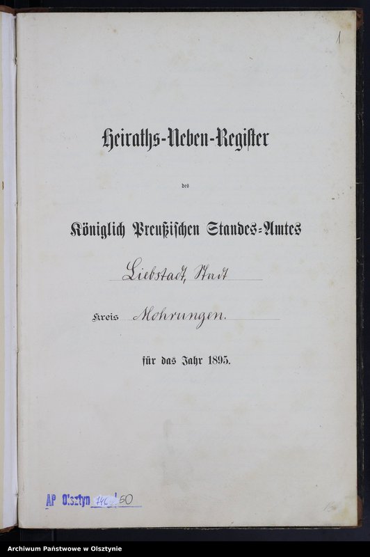 image.from.unit.number "Heiraths-Neben-Register Nr 1 - 9"
