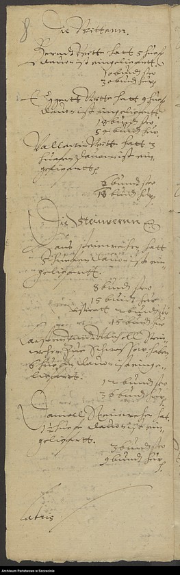 image.from.unit.number "Verzeichnis des von den Edelleuten kontribuirten rauhen Futters, vol. III."