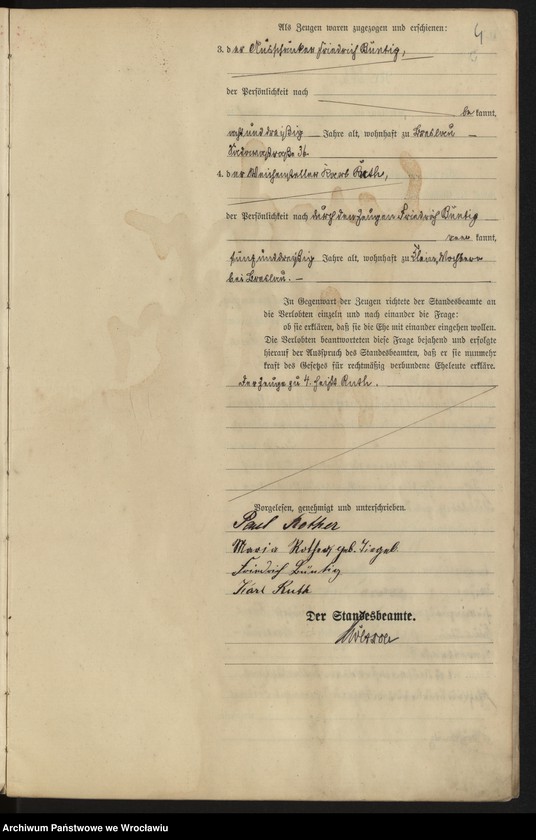 image.from.unit.number "Heiraths-Haupt-Register Breslau I 1898 Band 2"