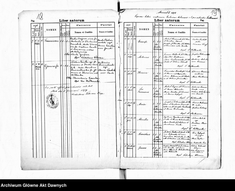 image.from.unit.number "Parafia: Bełz. Dekanat: Bełz. Kopie z ksiąg metrykalnych ur., śl., zg. dla całej parafii (miasto Bełz i wsie)."