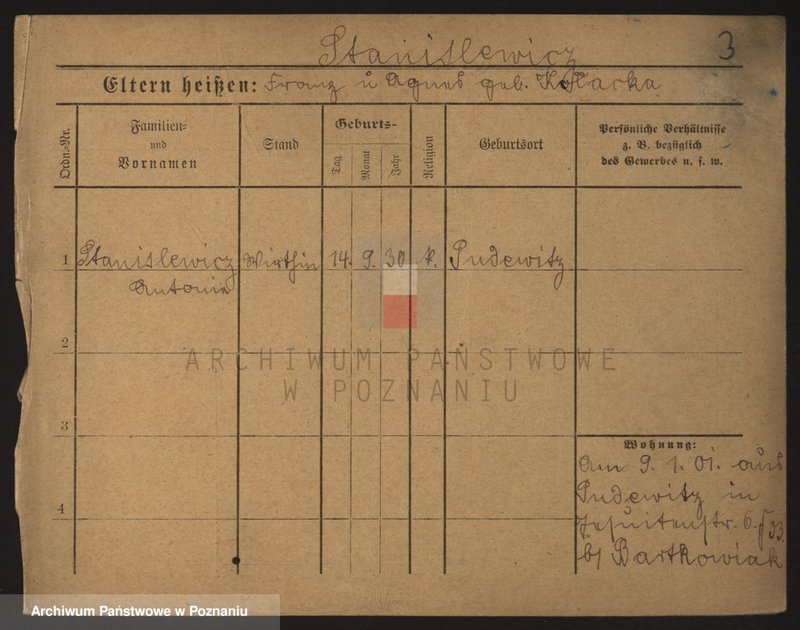 Obraz 8 z jednostki "Stanislewicz - Stankowski"