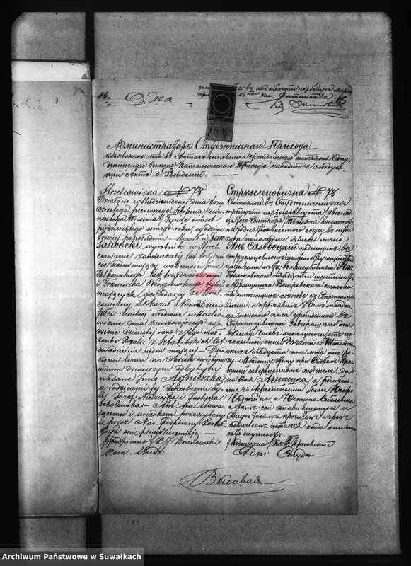 image.from.unit.number "Dokumenta k aktom uroždennych, brokosočestavšichsja i umeršich Krasnopolskago Prichoda za 1878 god."