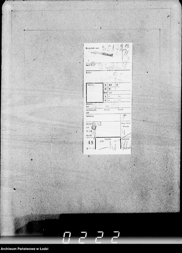 Obraz 17 z jednostki "28 Kassenbelege"