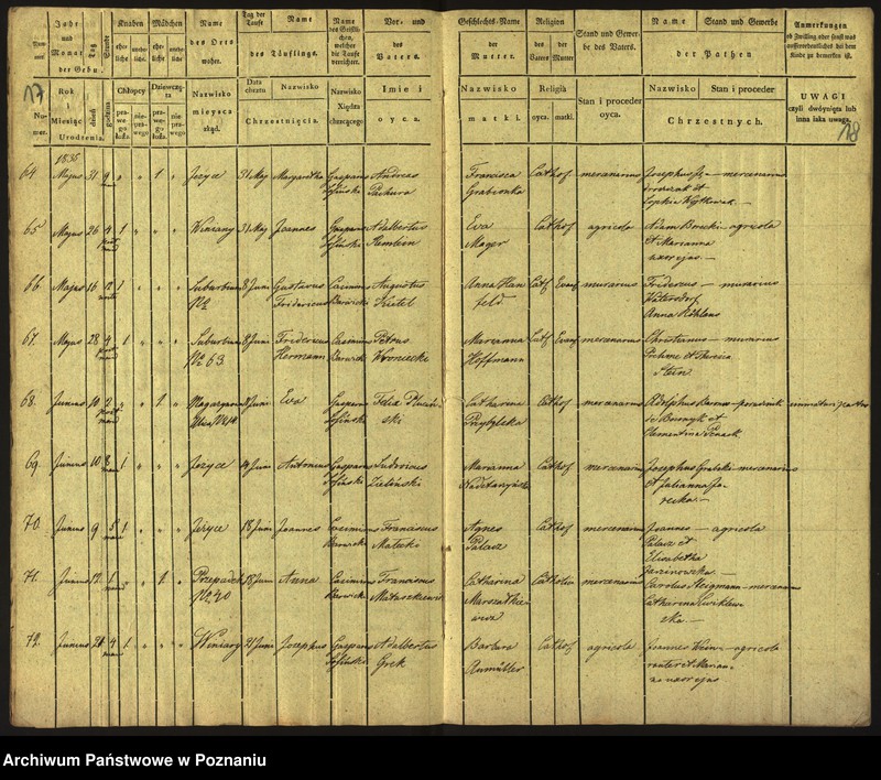 Obraz 12 z jednostki "Księga urodzeń"