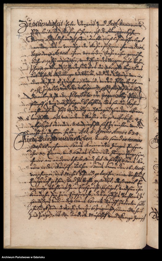 image.from.unit.number "H. Bürgerm. Eggerd von Kempen Praesidirende Ambtbuch vom [25.III.1634-18.IV.1635] Noch […] sachen, welche bey abwesen des H. Vitzpraesidenten Constantini Ferbers […] abgehöret vom [16.XI.1635-8.III.1636] /indeks/"