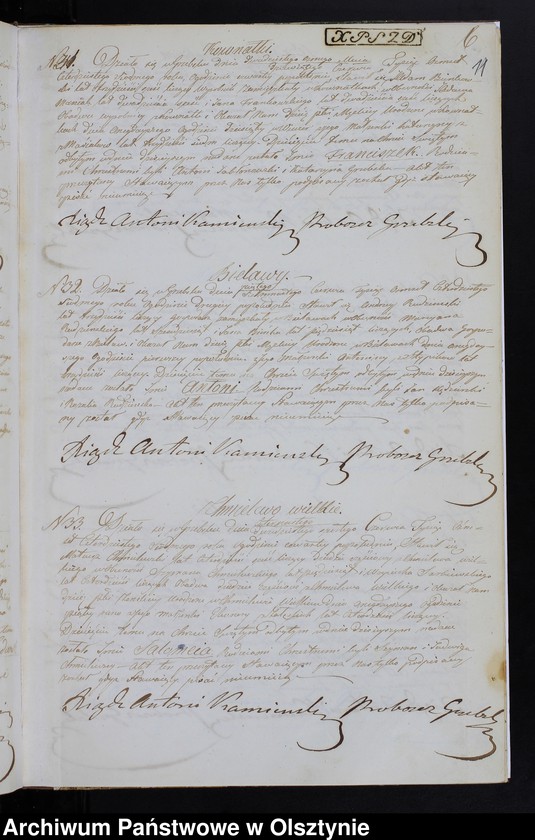 image.from.unit.number "Duplikat Aktów Urodzenia, Zaślubień, Zeyścia za Rok 1847 z Parafii Grzebskiey"