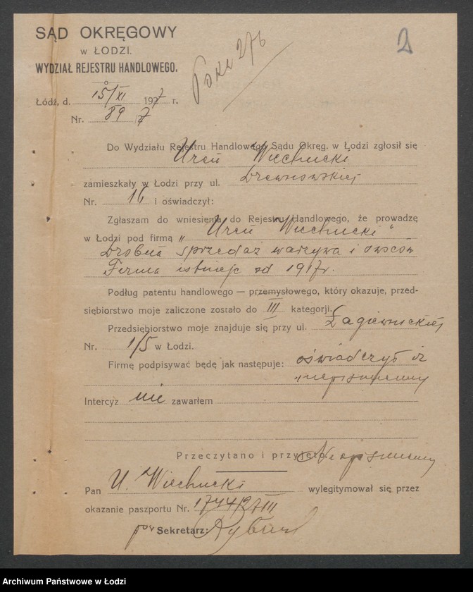 Obraz 4 z jednostki "Ureń Wiechucki- drobna sprzedaż warzyw i owoców"