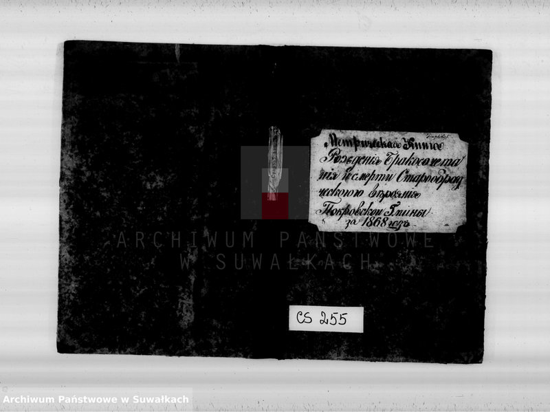 image.from.unit.number "Metričeskaja kniga roždenija , brakosočetanija i smerti Staroobradčeskogo verojanija Pokrovskoj Gminy za 1868 god"