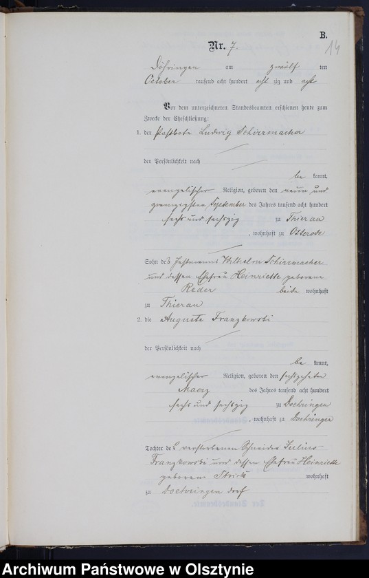 image.from.unit.number "Heiraths-Neben-Register Nr 1 - 17"