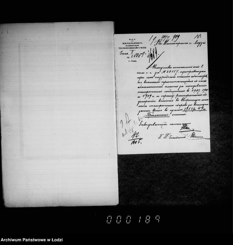 Obraz 11 z jednostki "O raschodach za pol´zovanje telefonami"