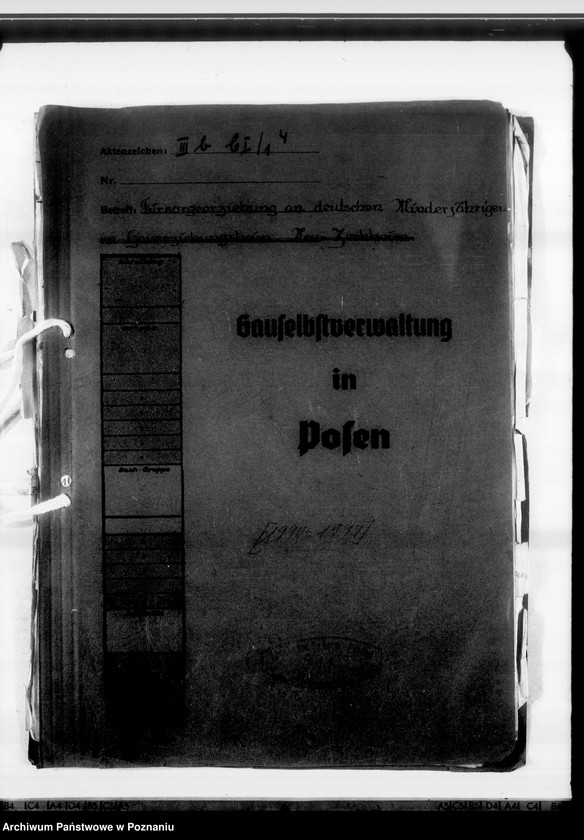 Obraz 4 z jednostki "Fürsorgeerziehung an deutsche Minderjährigen."