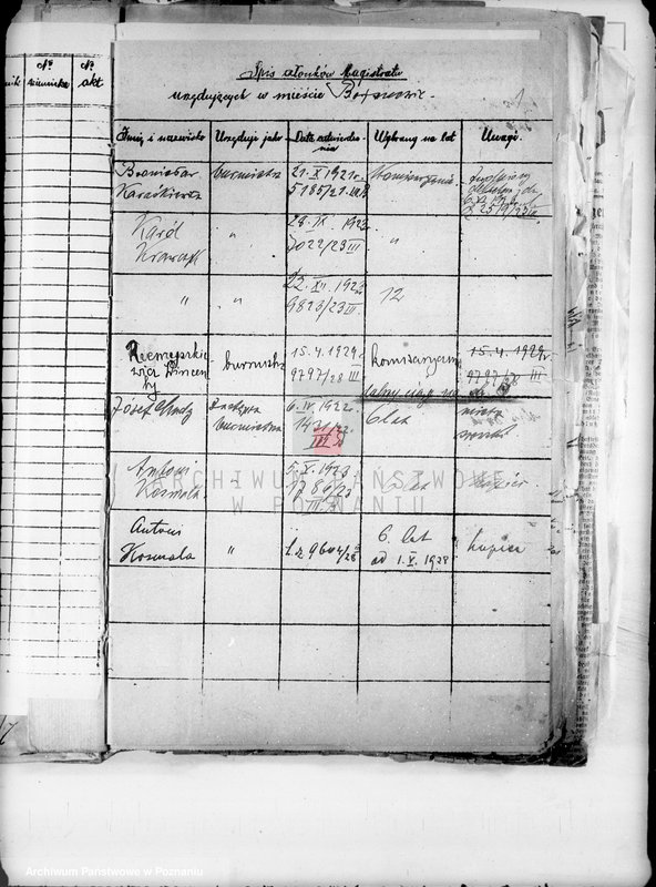 Obraz 5 z jednostki "Członkowie Magistratu miasta Bojanowa"