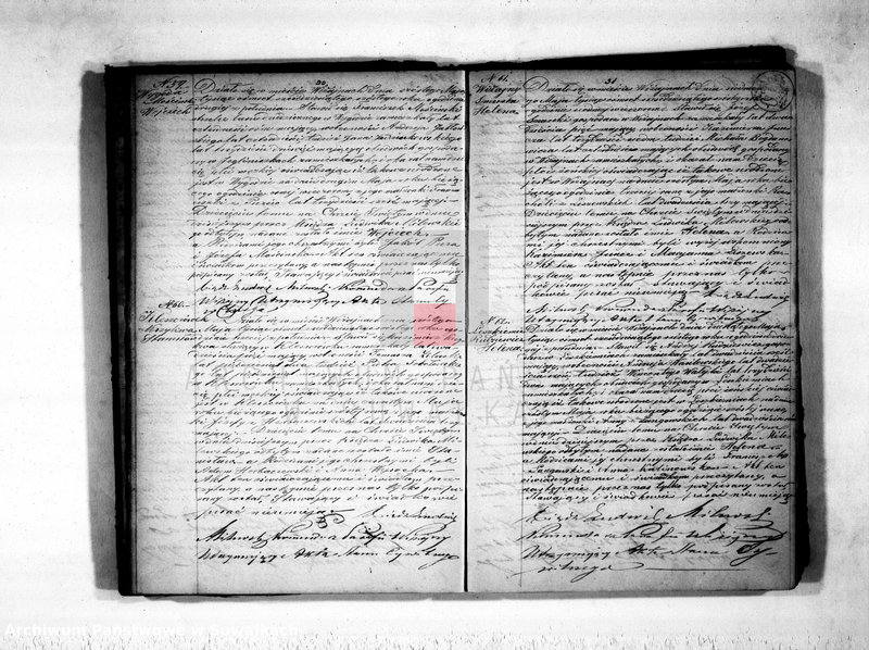Obraz 18 z jednostki "Duplikat akt urodzonych, zaślubionych i zmarłych parafii wiżajńskiej na rok 1866"