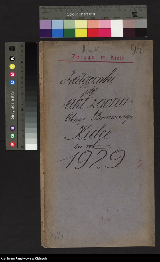 image.from.unit.number "Załączniki do akt zgonu Okręgu Bożniczego Kielce za rok 1929"