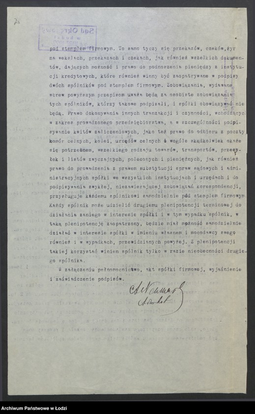 Obraz 4 z jednostki "Herman Kleinerman- biuro ekspedycyjno-handlowe"