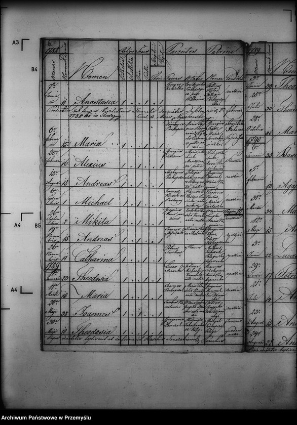 image.from.unit.number "[Kopie ksiąg metrykalnych parafii Rostajne z filiami Świątkówka i Żydowskie (dekanat Dukla)]"