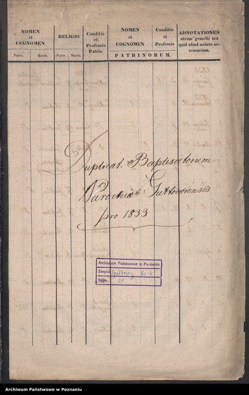 image.from.team "Akta stanu cywilnego Parafii Rzymskokatolickiej Gułtowy (pow. średzki)"