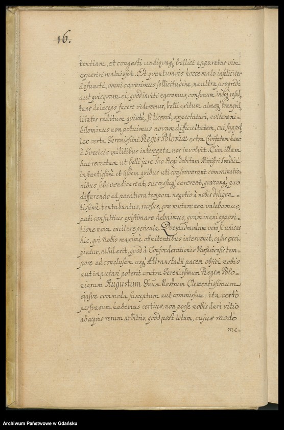 image.from.unit.number "[Liber missivarum]. Index literarum […] [adresatów]. W osobnym poszycie: Register der vornehmsten in den Missiven von 1710 u. 1711 enthaltenen Materien"