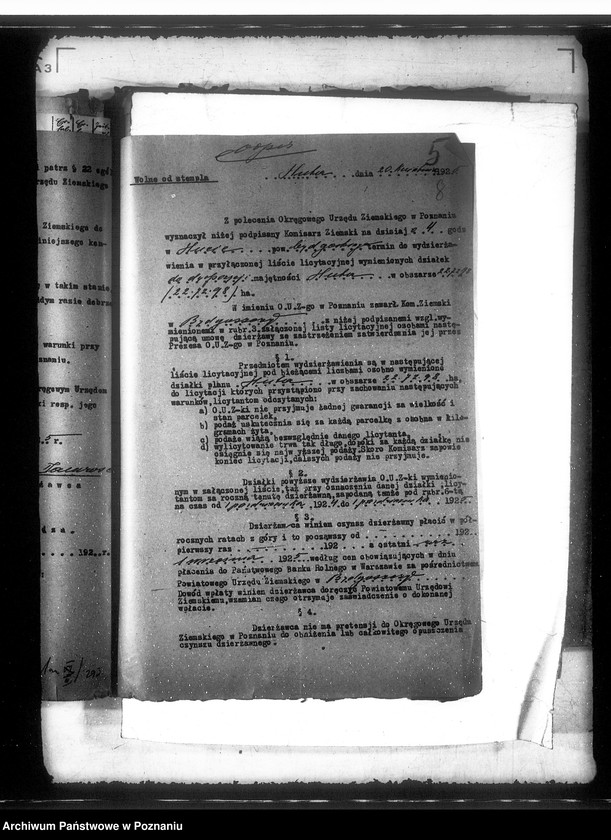 Obraz 13 z jednostki "Dzierżawa parcel i majętności Huta powiat bydgoski"