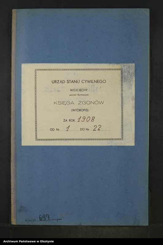 image.from.unit.number "Sterbe-Neben-Register Nr 1 - 22"