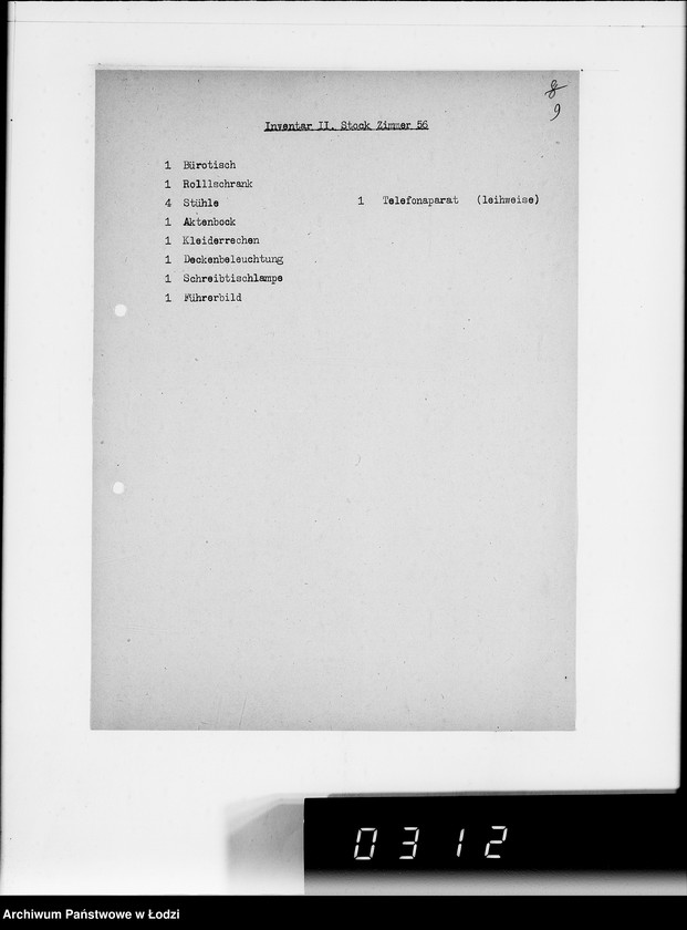 Obraz 13 z jednostki "Akten betr.Inventarverzeichnis"