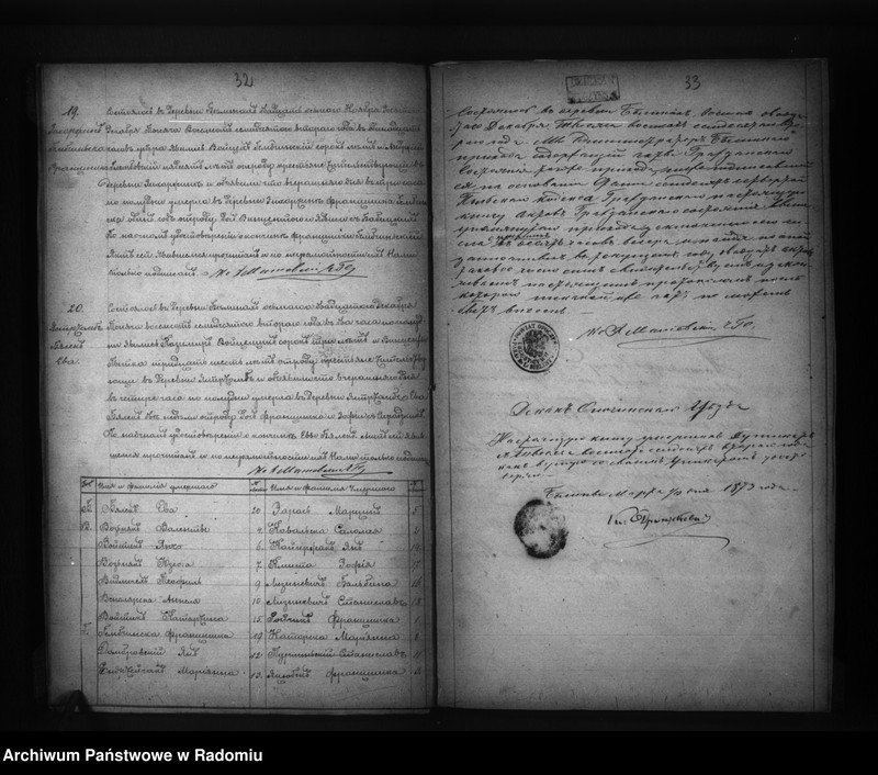 image.from.unit.number "Dublikat Akt Upoždennyh, Brakosočetavšihsâ i Umierših v Prihodĕ Bĕliny za 1872 g."